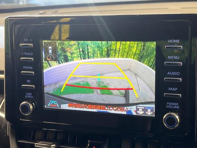 カローラクロス ハイブリッド　Ｚ　禁煙車　純正ディスプレイオーディオ　バックカメラ　セーフティセンス　ＬＥＤヘッド　シーケンシャルターンランプ　純正１８インチＡＷ　ハンズフリー電動バックドア　半革シート　パワーシート　シートヒーター（4枚目）