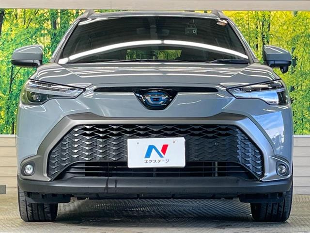 カローラクロス ハイブリッド　Ｚ　禁煙車　純正ディスプレイオーディオ　バックカメラ　セーフティセンス　ＬＥＤヘッド　シーケンシャルターンランプ　純正１８インチＡＷ　ハンズフリー電動バックドア　半革シート　パワーシート　シートヒーター（14枚目）