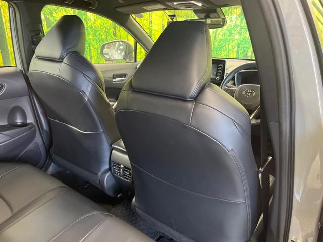 カローラクロス ハイブリッド　Ｚ　禁煙車　純正ディスプレイオーディオ　バックカメラ　セーフティセンス　ＬＥＤヘッド　シーケンシャルターンランプ　純正１８インチＡＷ　ハンズフリー電動バックドア　半革シート　パワーシート　シートヒーター（33枚目）