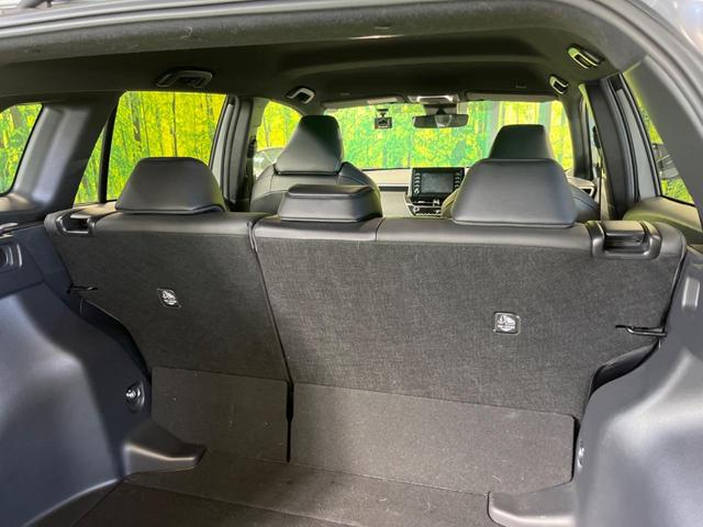 カローラクロス ハイブリッド　Ｚ　禁煙車　純正ディスプレイオーディオ　バックカメラ　セーフティセンス　ＬＥＤヘッド　シーケンシャルターンランプ　純正１８インチＡＷ　ハンズフリー電動バックドア　半革シート　パワーシート　シートヒーター（34枚目）