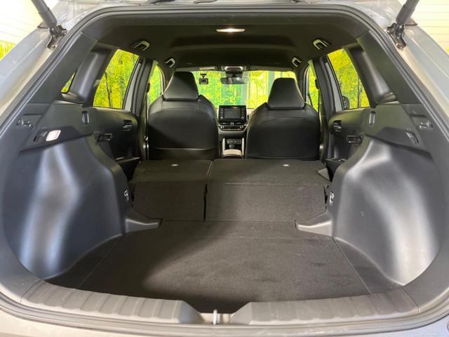 カローラクロス ハイブリッド　Ｚ　禁煙車　純正ディスプレイオーディオ　バックカメラ　セーフティセンス　ＬＥＤヘッド　シーケンシャルターンランプ　純正１８インチＡＷ　ハンズフリー電動バックドア　半革シート　パワーシート　シートヒーター（36枚目）