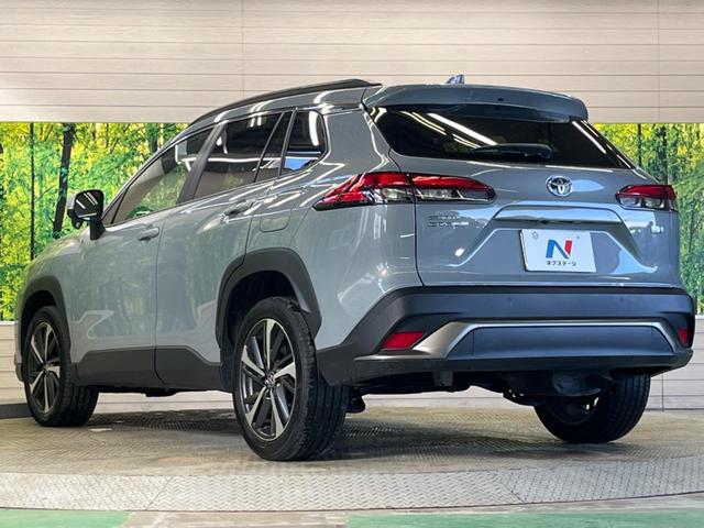 カローラクロス ハイブリッド　Ｚ　禁煙車　純正ディスプレイオーディオ　バックカメラ　セーフティセンス　ＬＥＤヘッド　シーケンシャルターンランプ　純正１８インチＡＷ　ハンズフリー電動バックドア　半革シート　パワーシート　シートヒーター（50枚目）