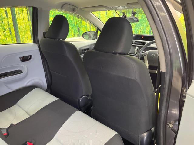 アクア Ｓ　禁煙車　純正エアロ　純正ナビフルセグ　ＬＥＤヘッド　トムス１６インチＡＷ　バックカメラ　Ｂｌｕｅｔｏｏｔｈ　フロントフォグランプ　キーレス　６スピーカー　ステアリングリモコン　ＤＶＤ再生（28枚目）