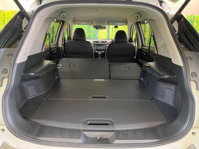 エクストレイル ２０Ｘ　エマージェンシーブレーキパッケージ　禁煙車　メーカーナビフルセグ　アラウンドビューモニタ　ＬＥＤヘッド　衝突被害軽減　ルーフレール　クルーズコントロール　電動バックドア　純正１７インチＡＷ　電動バックドア　ＥＴＣ　Ｂｌｕｅｔｏｏｔｈ（37枚目）