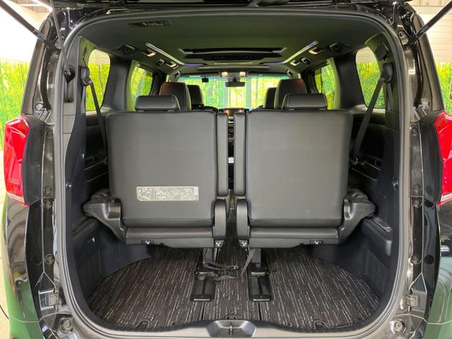 アルファード ２．５Ｓ　タイプゴールド　ツインムーンルーフ　三眼ＬＥＤ　純正９型ナビＴＶ　純正１２型後席モニター　バックカメラ　セーフティセンス　ブラインドスポットモニタ　デジタルインナーミラー　電動バックドア　半革シート　ＤＶＤ再生（44枚目）