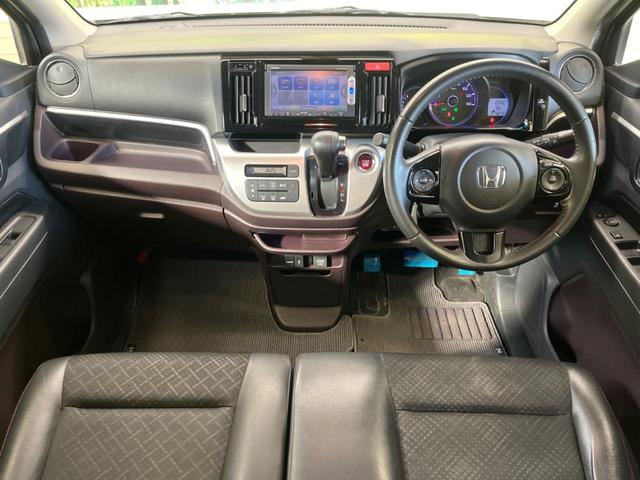 Ｎ－ＷＧＮカスタム Ｇ・Ａパッケージ　禁煙車　純正ナビＴＶ　バックカメラ　シティブレーキアクティブシステム　ＨＩＤヘッド　純正１４インチＡＷ　ＥＴＣ　Ｂｌｕｅｔｏｏｔｈ　クルーズコントロール　半革シート　革巻ステアリング　４スピーカー（2枚目）