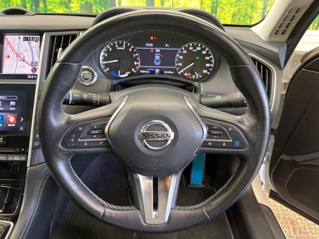 スカイライン ハイブリッド GT 後期型 禁煙車 メーカー8型ナビTV アラウンドビューモニタ プロパイロット2.0 黒内装 LEDヘッド 純正18インチAW 半革シート パワーシート 後側方車両検知警告 フロント/バックソナー(5枚目)