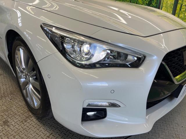 スカイライン ハイブリッド GT 後期型 禁煙車 メーカー8型ナビTV アラウンドビューモニタ プロパイロット2.0 黒内装 LEDヘッド 純正18インチAW 半革シート パワーシート 後側方車両検知警告 フロント/バックソナー(12枚目)