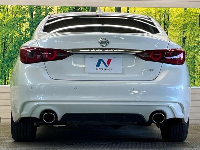 スカイライン ハイブリッド GT 後期型 禁煙車 メーカー8型ナビTV アラウンドビューモニタ プロパイロット2.0 黒内装 LEDヘッド 純正18インチAW 半革シート パワーシート 後側方車両検知警告 フロント/バックソナー(15枚目)