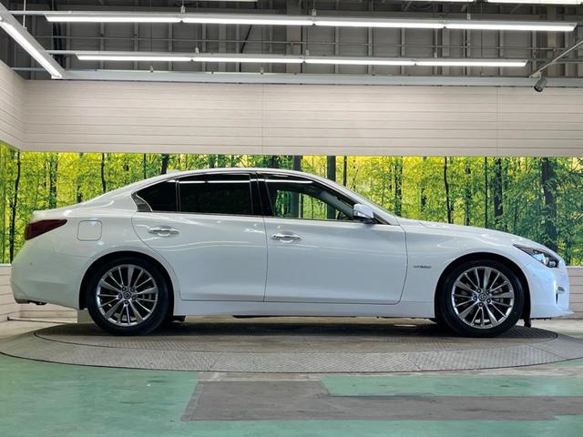 スカイライン ハイブリッド GT 後期型 禁煙車 メーカー8型ナビTV アラウンドビューモニタ プロパイロット2.0 黒内装 LEDヘッド 純正18インチAW 半革シート パワーシート 後側方車両検知警告 フロント/バックソナー(49枚目)