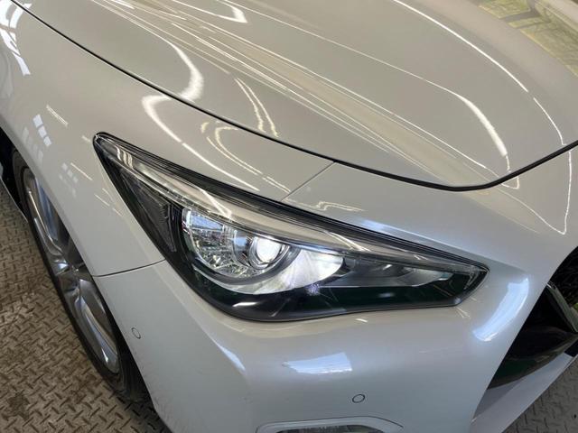 スカイライン ハイブリッド GT 後期型 禁煙車 メーカー8型ナビTV アラウンドビューモニタ プロパイロット2.0 黒内装 LEDヘッド 純正18インチAW 半革シート パワーシート 後側方車両検知警告 フロント/バックソナー(50枚目)