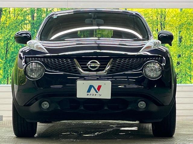 ジューク １５ＲＸ　タイプＶ　禁煙車　純正ナビフルセグ　バックカメラ　純正ＯＰ１７インチＡＷ　ＥＴＣ　Ｂｌｕｅｔｏｏｔｈ　スマートキー　オートエアコン　オートライト　革巻ステアリング　フロントフォグランプ　ＤＶＤ再生（14枚目）
