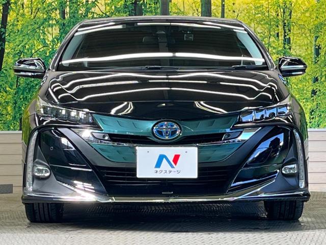 プリウスＰＨＶ Ａレザーパッケージ　モデリスタエアロ　メーカー１１．６型ナビＴＶ　ＪＢＬサウンド　ＢＬＩＴＺマフラー　モデリスタ１８インチＡＷ　バックカメラ　セーフティセンス　ブラインドスポットモニタ　インテリジェントクリアランスソナー（14枚目）