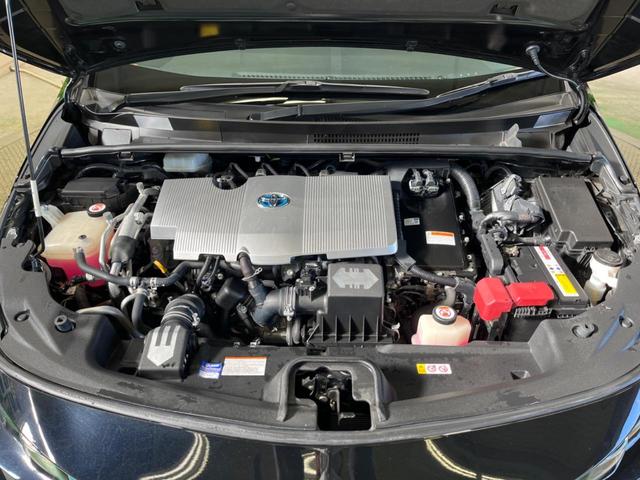 プリウスＰＨＶ Ａレザーパッケージ　モデリスタエアロ　メーカー１１．６型ナビＴＶ　ＪＢＬサウンド　ＢＬＩＴＺマフラー　モデリスタ１８インチＡＷ　バックカメラ　セーフティセンス　ブラインドスポットモニタ　インテリジェントクリアランスソナー（19枚目）