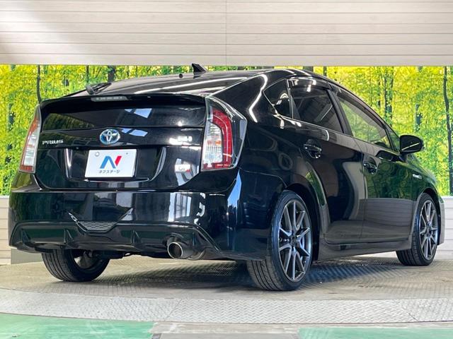 プリウス Ｓツーリングセレクション・Ｇ’ｓ　禁煙車　ＢＩＧ－Ｘ９型ナビＴＶ　バックカメラ　ＨＩＤヘッド　純正１８インチＡＷ　専用スポーツシート　ＥＴＣ　Ｂｌｕｅｔｏｏｔｈ　スマートキー　オートエアコン　オートライト　革巻ステアリング　ＤＶＤ再生（17枚目）