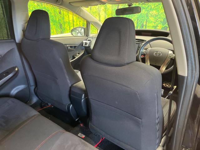 プリウス Ｓツーリングセレクション・Ｇ’ｓ　禁煙車　ＢＩＧ－Ｘ９型ナビＴＶ　バックカメラ　ＨＩＤヘッド　純正１８インチＡＷ　専用スポーツシート　ＥＴＣ　Ｂｌｕｅｔｏｏｔｈ　スマートキー　オートエアコン　オートライト　革巻ステアリング　ＤＶＤ再生（30枚目）