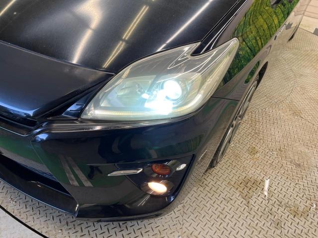 プリウス Ｓツーリングセレクション・Ｇ’ｓ　禁煙車　ＢＩＧ－Ｘ９型ナビＴＶ　バックカメラ　ＨＩＤヘッド　純正１８インチＡＷ　専用スポーツシート　ＥＴＣ　Ｂｌｕｅｔｏｏｔｈ　スマートキー　オートエアコン　オートライト　革巻ステアリング　ＤＶＤ再生（50枚目）