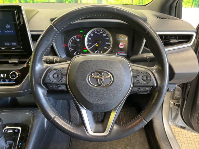 カローラスポーツ ハイブリッドＧ　禁煙車　純正９型ナビＴＶ　バックカメラ　セーフティセンス　レーダークルーズ　ブラインドスポットモニタ　インテリジェントクリアランスソナー　ＬＥＤヘッド　１６インチＡＷ　Ｂｌｕｅｔｏｏｔｈ　ＤＶＤ再生（5枚目）