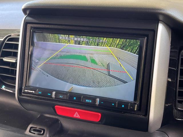 Ｎ－ＢＯＸカスタム Ｇ　ターボＳＳパッケージ　禁煙車　ナビフルセグ　両側電動ドア　バックカメラ　衝突被害軽減　ＨＩＤヘッド　純正１５インチＡＷ　半革シート　シートヒーター　コーナーセンサ　革巻ステアリング　後席シートスライド／リクライニングシート（4枚目）