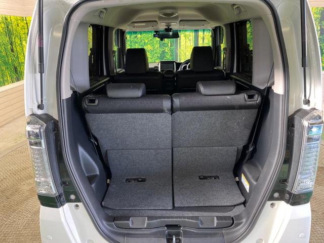Ｎ－ＢＯＸカスタム Ｇ　ターボＳＳパッケージ　禁煙車　ナビフルセグ　両側電動ドア　バックカメラ　衝突被害軽減　ＨＩＤヘッド　純正１５インチＡＷ　半革シート　シートヒーター　コーナーセンサ　革巻ステアリング　後席シートスライド／リクライニングシート（11枚目）