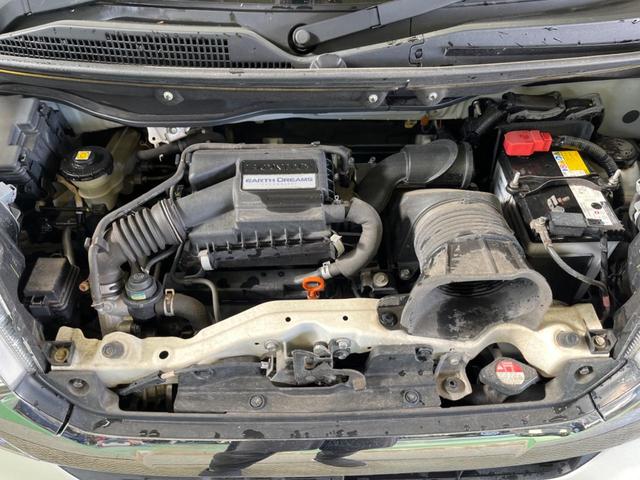 Ｎ－ＢＯＸカスタム Ｇ　ターボＳＳパッケージ　禁煙車　ナビフルセグ　両側電動ドア　バックカメラ　衝突被害軽減　ＨＩＤヘッド　純正１５インチＡＷ　半革シート　シートヒーター　コーナーセンサ　革巻ステアリング　後席シートスライド／リクライニングシート（19枚目）