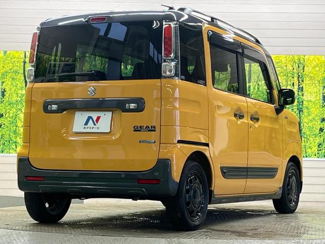 スペーシアギア ハイブリッドＸＺ　２トーンルーフ　禁煙車　セーフティサポート　両側電動ドア　ＬＥＤヘッド　純正１４インチＡＷ　ルーフレール　ＥＴＣ　シートヒーター　後席サーキュレーター／サンシェード　ＣＤオーディオ　ＵＳＢ／ＡＵＸ接続（17枚目）