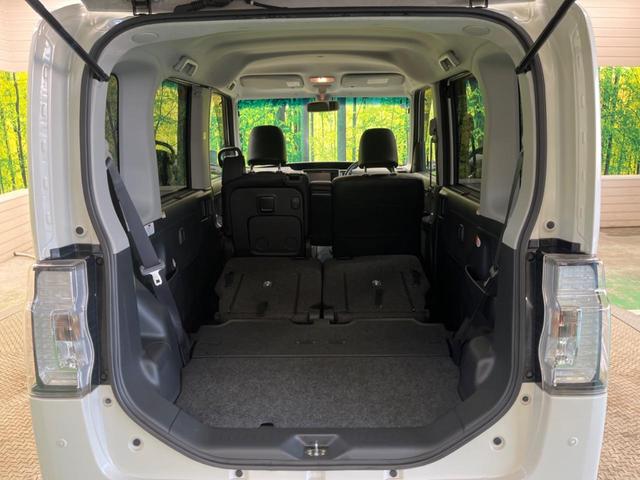 タント カスタムＸ　トップエディションＳＡＩＩ　禁煙車　純正ナビフルセグ　バックカメラ　電動スライドドア　衝突被害軽減　ＬＥＤヘッド　純正１４インチＡＷ　半革シート　Ｂｌｕｅｔｏｏｔｈ　スマートキー　オートエアコン　後席サンシェード　ＤＶＤ再生（28枚目）