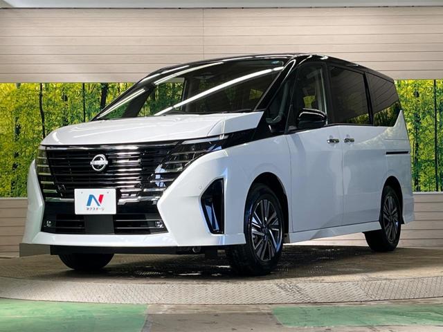 セレナ ｅ－パワー　ハイウェイスターＶ　登録済未使用車　２トーンカラー　１２．３型コネクトナビＴＶ　アラウンドビューモニタ　両側ハンズフリー電動ドア　衝突軽減　ナビリンクプロパイロット　ＥＴＣ２．０　後側方車両検知警告　後席オートエアコン（55枚目）