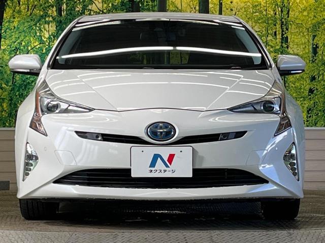 プリウス Ａツーリングセレクション　禁煙車　ＢＩＧ－Ｘ９型ナビＴＶ　バックカメラ　セーフティセンス　レーダークルーズ　ブラインドスポットモニタ　インテリジェントクリアランスソナー　黒合皮シート（14枚目）