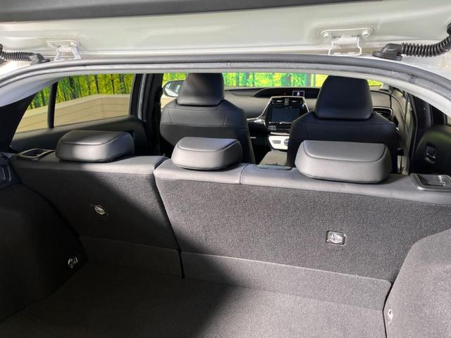 プリウス Ａツーリングセレクション　禁煙車　ＢＩＧ－Ｘ９型ナビＴＶ　バックカメラ　セーフティセンス　レーダークルーズ　ブラインドスポットモニタ　インテリジェントクリアランスソナー　黒合皮シート（35枚目）