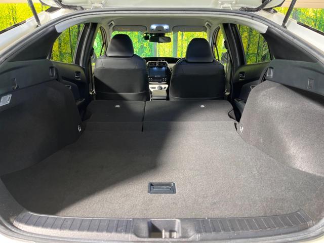 プリウス Ａツーリングセレクション　禁煙車　ＢＩＧ－Ｘ９型ナビＴＶ　バックカメラ　セーフティセンス　レーダークルーズ　ブラインドスポットモニタ　インテリジェントクリアランスソナー　黒合皮シート（37枚目）