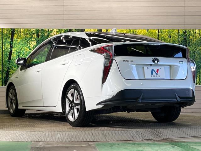 プリウス Ａツーリングセレクション　禁煙車　ＢＩＧ－Ｘ９型ナビＴＶ　バックカメラ　セーフティセンス　レーダークルーズ　ブラインドスポットモニタ　インテリジェントクリアランスソナー　黒合皮シート（50枚目）