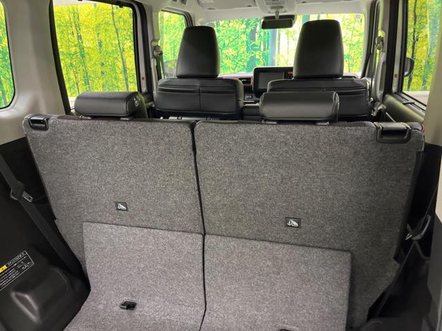 スペーシアカスタム ハイブリッドＸＳ　届出済未使用車　２トーンルーフ　セーフティサポート　両側電動ドア　アダプティブクルーズ　ＬＥＤヘッド　純正１５インチＡＷ　半革シート　シートヒーター　後席サーキュレーター　サンシェード　オットマン（34枚目）