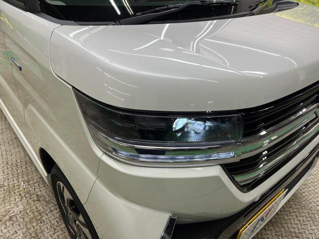 スペーシアカスタム ハイブリッドＸＳ　届出済未使用車　２トーンルーフ　セーフティサポート　両側電動ドア　アダプティブクルーズ　ＬＥＤヘッド　純正１５インチＡＷ　半革シート　シートヒーター　後席サーキュレーター　サンシェード　オットマン（57枚目）