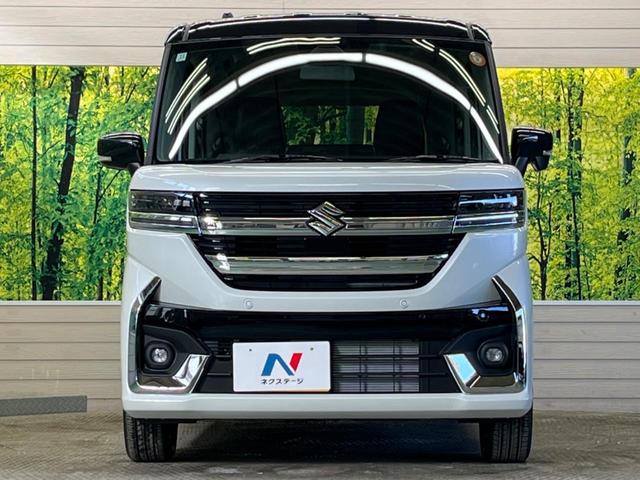 スペーシアカスタム ハイブリッドＸＳ　届出済未使用車　セーフティサポート　アダプティブクルーズ　ＬＥＤヘッド　純正１５インチＡＷ　半革　シートヒーター　電動パーキングブレーキ　オートブレーキホールド　後席サーキュレーター／サンシェード（14枚目）