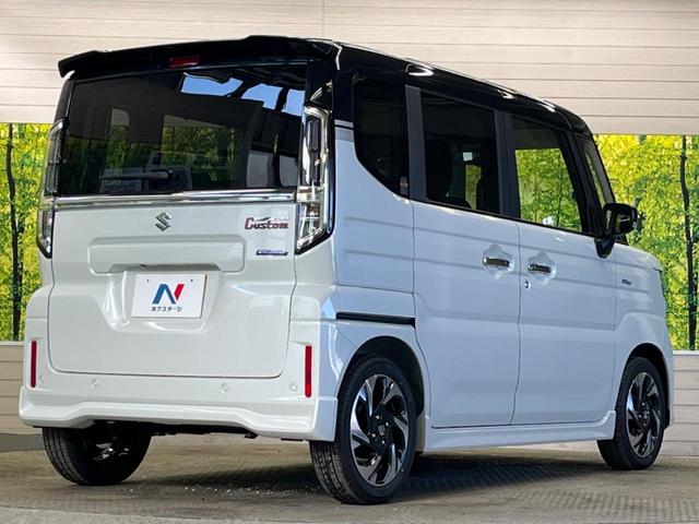 スペーシアカスタム ハイブリッドＸＳ　届出済未使用車　セーフティサポート　アダプティブクルーズ　ＬＥＤヘッド　純正１５インチＡＷ　半革　シートヒーター　電動パーキングブレーキ　オートブレーキホールド　後席サーキュレーター／サンシェード（17枚目）