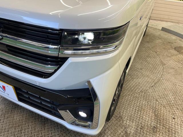 スペーシアカスタム ハイブリッドＸＳ　届出済未使用車　セーフティサポート　アダプティブクルーズ　ＬＥＤヘッド　純正１５インチＡＷ　半革　シートヒーター　電動パーキングブレーキ　オートブレーキホールド　後席サーキュレーター／サンシェード（55枚目）