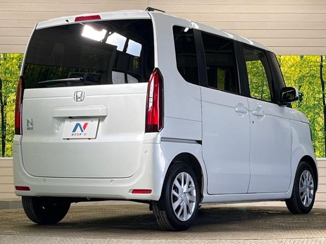 Ｎ－ＢＯＸ ベースグレード　禁煙車　ナビＴＶ　バックカメラ　電動スライドドア　ホンダセンシング　渋滞追従アダプティブクルーズ　パーキングセンサ　電動パーキングブレーキ　ＬＥＤヘッド　シートヒーター　後席サンシェード（17枚目）