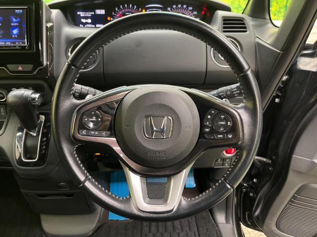 Ｎ－ＢＯＸカスタム Ｇ・Ｌターボホンダセンシング　禁煙車　ナビフルセグ　両側電動ドア　バックカメラ　衝突軽減　アダプティブクルーズ　ＬＥＤヘッド　純正１５インチＡＷ　半革シート　ＥＴＣ　Ｂｌｕｅｔｏｏｔｈ　革巻ステアリング　８スピーカー　ＤＶＤ再生（11枚目）