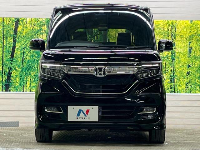 Ｎ－ＢＯＸカスタム Ｇ・Ｌターボホンダセンシング　禁煙車　ナビフルセグ　両側電動ドア　バックカメラ　衝突軽減　アダプティブクルーズ　ＬＥＤヘッド　純正１５インチＡＷ　半革シート　ＥＴＣ　Ｂｌｕｅｔｏｏｔｈ　革巻ステアリング　８スピーカー　ＤＶＤ再生（14枚目）