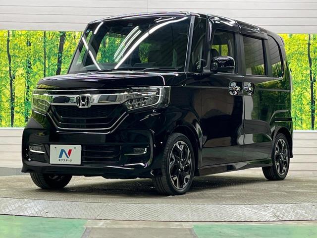 Ｎ－ＢＯＸカスタム Ｇ・Ｌターボホンダセンシング　禁煙車　ナビフルセグ　両側電動ドア　バックカメラ　衝突軽減　アダプティブクルーズ　ＬＥＤヘッド　純正１５インチＡＷ　半革シート　ＥＴＣ　Ｂｌｕｅｔｏｏｔｈ　革巻ステアリング　８スピーカー　ＤＶＤ再生（16枚目）