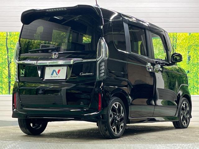 Ｎ－ＢＯＸカスタム Ｇ・Ｌターボホンダセンシング　禁煙車　ナビフルセグ　両側電動ドア　バックカメラ　衝突軽減　アダプティブクルーズ　ＬＥＤヘッド　純正１５インチＡＷ　半革シート　ＥＴＣ　Ｂｌｕｅｔｏｏｔｈ　革巻ステアリング　８スピーカー　ＤＶＤ再生（17枚目）