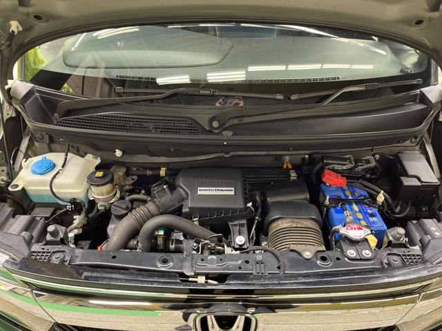 Ｎ－ＢＯＸカスタム Ｇ・Ｌターボホンダセンシング　禁煙車　ナビフルセグ　両側電動ドア　バックカメラ　衝突軽減　アダプティブクルーズ　ＬＥＤヘッド　純正１５インチＡＷ　半革シート　ＥＴＣ　Ｂｌｕｅｔｏｏｔｈ　革巻ステアリング　８スピーカー　ＤＶＤ再生（18枚目）