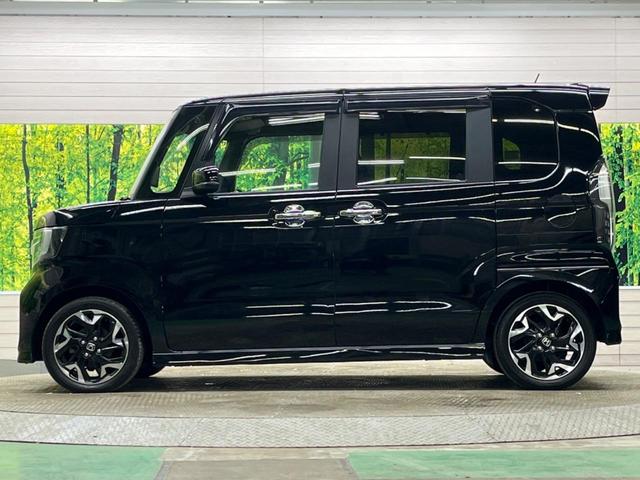 Ｎ－ＢＯＸカスタム Ｇ・Ｌターボホンダセンシング　禁煙車　ナビフルセグ　両側電動ドア　バックカメラ　衝突軽減　アダプティブクルーズ　ＬＥＤヘッド　純正１５インチＡＷ　半革シート　ＥＴＣ　Ｂｌｕｅｔｏｏｔｈ　革巻ステアリング　８スピーカー　ＤＶＤ再生（24枚目）