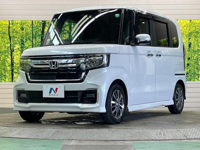 N-BOXカスタム L 禁煙車 ナビTV 両側電動ドア バックカメラ ホンダセンシング 渋滞追従アダプティブクルーズ リアパーキングセンサ 電動パーキングブレーキ シートヒーター 後席サンシェード DVD再生(48枚目)