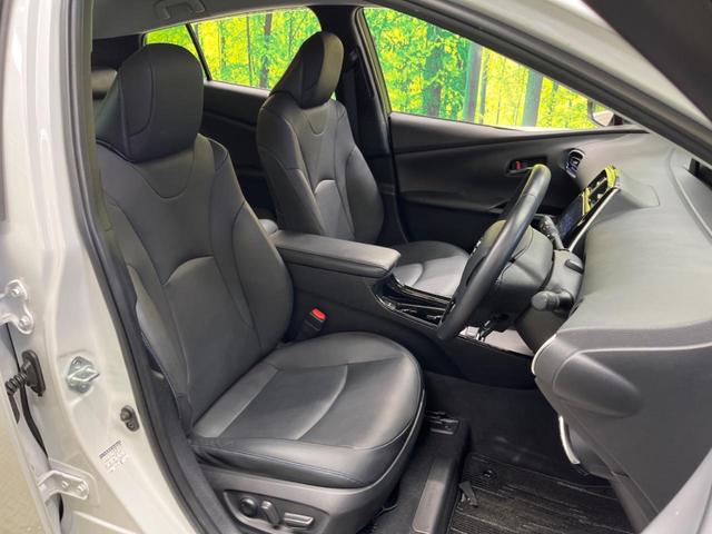 プリウス Ａツーリングセレクション　モデリスタエアロ　純正９型ナビＴＶ　パノラミックビューモニタ　セーフティセンス　ブラインドスポットモニタ　インテリジェントクリアランスソナー　モデリスタ１７インチＡＷ　パワーシート　シートヒーター（9枚目）