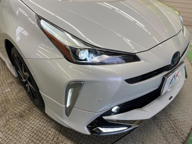 プリウス Ａツーリングセレクション　モデリスタエアロ　純正９型ナビＴＶ　パノラミックビューモニタ　セーフティセンス　ブラインドスポットモニタ　インテリジェントクリアランスソナー　モデリスタ１７インチＡＷ　パワーシート　シートヒーター（12枚目）