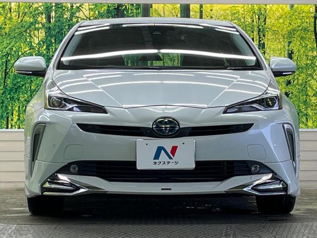 プリウス Ａツーリングセレクション　モデリスタエアロ　純正９型ナビＴＶ　パノラミックビューモニタ　セーフティセンス　ブラインドスポットモニタ　インテリジェントクリアランスソナー　モデリスタ１７インチＡＷ　パワーシート　シートヒーター（14枚目）