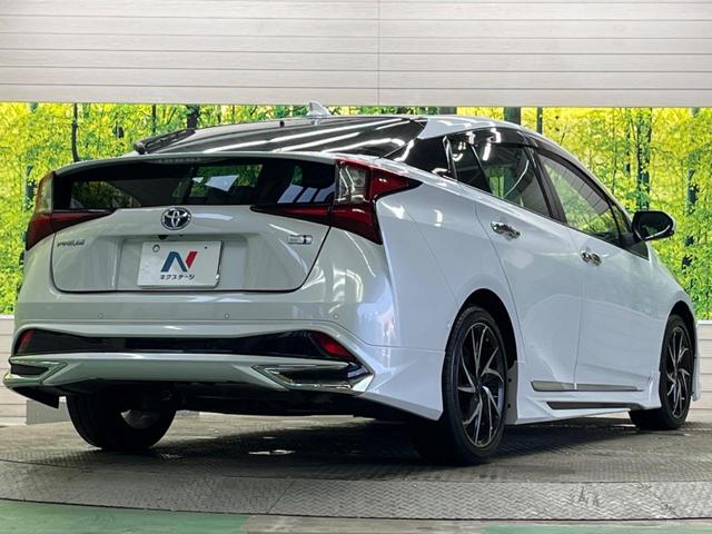 プリウス Ａツーリングセレクション　モデリスタエアロ　純正９型ナビＴＶ　パノラミックビューモニタ　セーフティセンス　ブラインドスポットモニタ　インテリジェントクリアランスソナー　モデリスタ１７インチＡＷ　パワーシート　シートヒーター（17枚目）