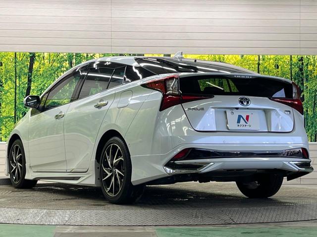 プリウス Ａツーリングセレクション　モデリスタエアロ　純正９型ナビＴＶ　パノラミックビューモニタ　セーフティセンス　ブラインドスポットモニタ　インテリジェントクリアランスソナー　モデリスタ１７インチＡＷ　パワーシート　シートヒーター（54枚目）